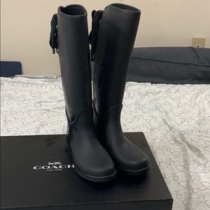 Women Coach Tristee Rubber Rain Boots